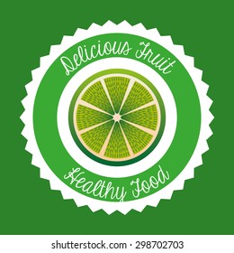 delicious fruit design, vector illustration eps10 graphic 