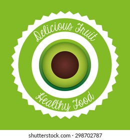delicious fruit design, vector illustration eps10 graphic 