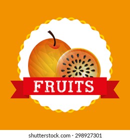 delicious fruit design, vector illustration eps10 graphic 