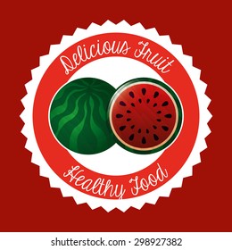 delicious fruit design, vector illustration eps10 graphic 