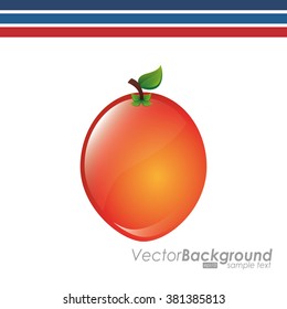 delicious fruit design, vector illustration eps10 graphic 