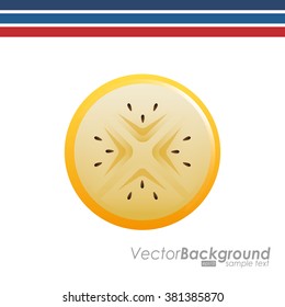 delicious fruit design, vector illustration eps10 graphic 
