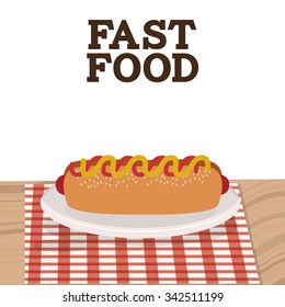 delicious and good  food design, vector illustration eps10 graphic 