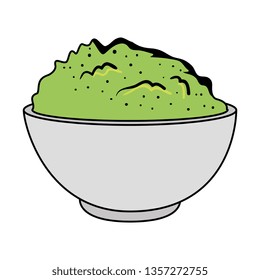 delicious guacamole sauce icon