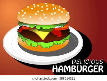 Delicious Hamburger