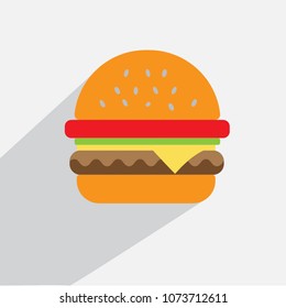 delicious hamburger icon