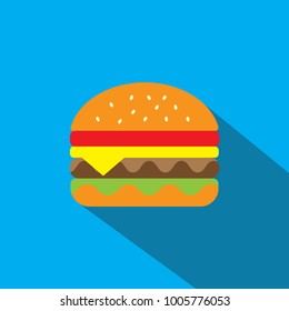 Delicious hamburger icons