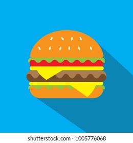 Delicious hamburger icons