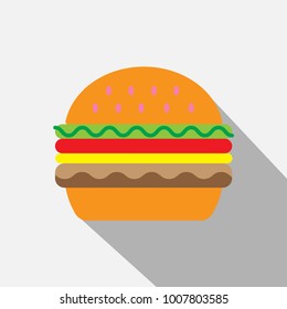 Delicious hamburger icons