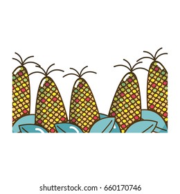 delicious and healthy corns vegan food