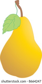 A delicious and healthy pear