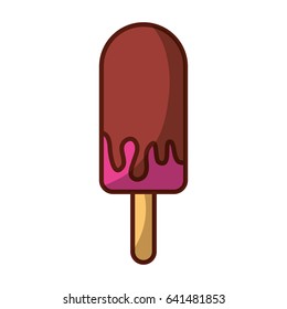 delicious homemade popsicle