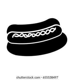 delicious hot dog icon