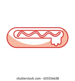 delicious hot dog icon