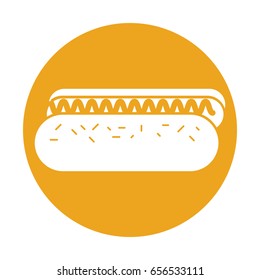 delicious hot dog icon
