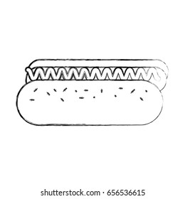 delicious hot dog icon