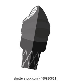 delicious ice cream cone vector illustration design