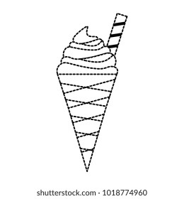 delicious ice cream icon