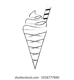 delicious ice cream icon