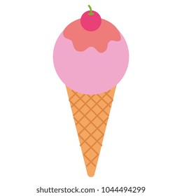 delicious ice cream icon