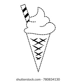 delicious ice cream icon