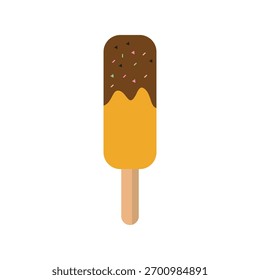 deliciosa ilustração vetor ícone de sorvete