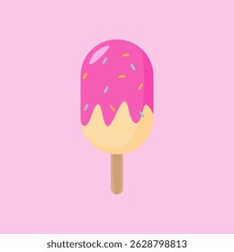 delicious Ice Cream Stick Vector Vector Art and Graphics