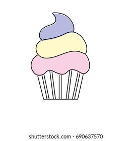 delicious ice cream sweet dessert