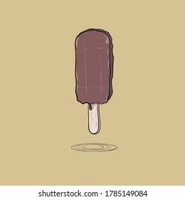 Delicious ice with tempting colors