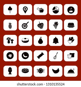 delicious icon set with fried egg, boiled pan and plate folk knife vector illustration