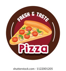 delicious italian pizza fast food