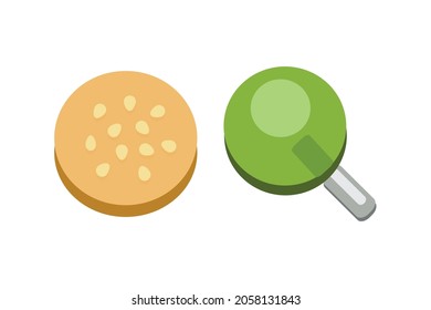 delicious jelly illustration vector image