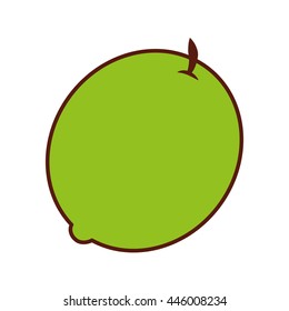 delicious lemon  fruit  isolated icon design, vector illustration  graphic 