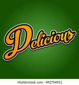 delicious logo type