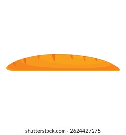 Delicious looking, freshly baked french bread loaf, perfect for food related designs