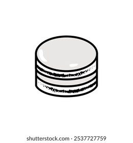 Delicious Macaron Cookie Clip Art for Sweet Design Projects