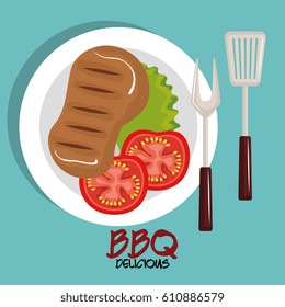 delicious meat beef bbq menu