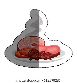 delicious meat beef menu