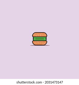 delicious meat sandwich vector, dinner, breakfast