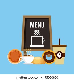 delicious menu restaurant urban vector illustration design