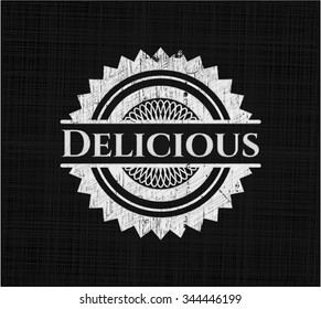 Delicious on blackboard