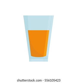delicious orange juice icon vector illustration graphic design
