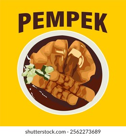 delicious Palembang pempek from Indonesia