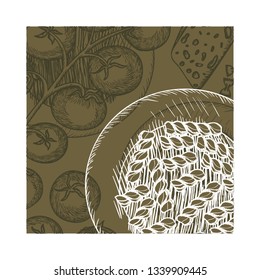 delicious pasta italian isolated icon
