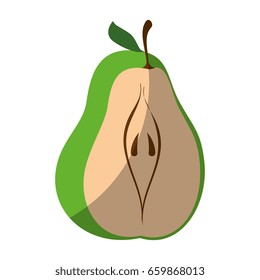 Delicious pear fruit