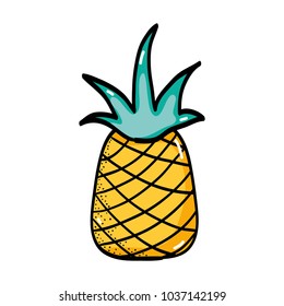 delicious pineapple fresh and healthy fruit