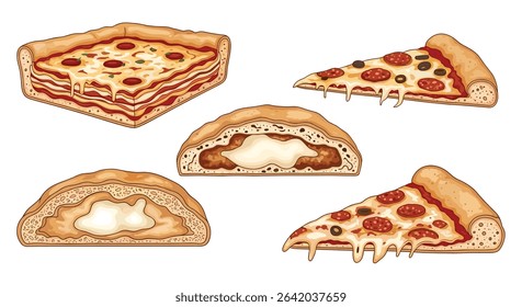 Delicious Pizza Compilation A Culinary Journey Through A World of Italian Flavors