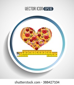 delicious pizza design 