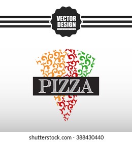 delicious pizza design 