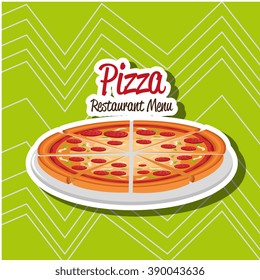 delicious pizza design 